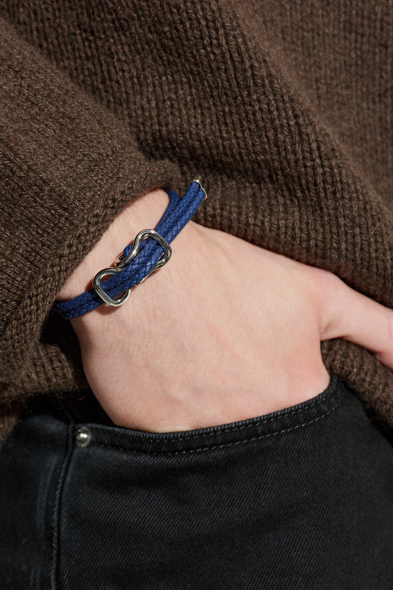 Bottega Veneta Leather bracelet | Men's | Vitkac
